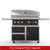 Wildfire Ranch Pro 42-Inch Freestanding Black Stainless Steel Gas Grill | Promo Ends October 26th.