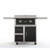 Wildfire Ranch Pro 30-Inch Freestanding Black Stainless Steel Gas Griddle | 304 Black Stainless Steel Door and Drawers