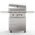Wildfire Ranch Pro 30-Inch Freestanding Gas Grill | Stainless Gas Grill with Stainless Steel Cart