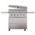 Wildfire Ranch Pro 36" Built-In Gas Grill | Infrared rear burner heats up to 10,000 BTUs, perfect for rotisserie style cooking