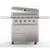 Wildfire Ranch Pro 36-Inch Freestanding Stainless Steel Gas Grill | Infrared rear burner heats up to 10,000 BTUs, perfect for rotisserie style cooking