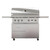 Wildfire Ranch Pro 42" Freestanding Gas Grill | Grill carts are easily reposition grilling station to any location