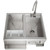Blaze 30-Inch Beverage Center with Sink & Ice Bin Cooler | Hot and cold water faucet