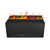 NetZero 20" Waterplace Platinum Electric Fireplace | Enjoy the glow of natural orange flames or with Waterplace Platinum, choose from over 30 brilliant shades of colored flames.
