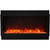 Amantii Panorama Series Deep 60" Built-In Electric Fireplace | Programmable timer & thermostat allows you to decide the temperature of the room.
