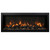 Amantii Symmetry 74" Bespoke Indoor/Outdoor Electric Fireplace | Set up the temperature you want the room to be and the heat will turn off once the temperature has been reached.