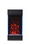 Napoleon Allure Vertical 32" Electric Fireplace | Easy access control panel with on/off button, flame and ember bed color changing options