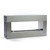Barbara Jean 36" See-Through Outdoor Linear Gas Fireplace | Stainless Steel See-Through Gas Fireplace