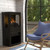 Dimplex Opti-Myst Mapleton Water Vapor Stove | Enjoy piece of mind with a tempered glass design that remains cool to touch.