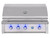 American Made Grills 42" Estate Freedom Grill | Full-width hood handle and spring-assisted hood for easy grilling
