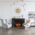 Amantii 33" Fire & Ice Classic Edition Electric Fireplace | No need to get up—you can operate this fireplace from the comfort of your favorite spot using the included full-feature remote control.