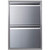 Memphis Grills 21" Double Access Drawer | Durable 304 stainless steel complements any outdoor kitchen setting
