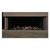 Sierra Flame Toscana 58-Inch 3-Sided Direct Vent Gas Fireplace | There are no vents required behind the wall of the fireplace to dump the built up heat.
