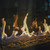 Sierra Flame Bennett 45-Inch Direct Vent Gas Fireplace | Linear style dual stainless steel pan burner