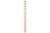 Warming Trends Tree-Style 63" Crossfire Brass Burner | Burner produces up to 410,000 BTUs with match lit ignition