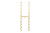 Warming Trends H-Style 30-Inch Crossfire Brass Burner | Burner produces up to 200,000 BTUs with match lit ignition