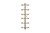 Warming Trends Tree-Style 23-Inch Crossfire Brass Burner | Works universally with liquid propane or natural gas
