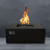 Warming Trends AON 40-Inch Square Fire Pit | Adjustable, leveling feet with inset toe kick