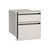 American Outdoor Grill Double Drawer | Built-In Storage for Outdoor Kitchens