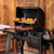 Traeger Woodridge Freestanding Pellet Grill | Convenient hopper clean-out lets you switch pellet flavors quickly