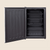Summerset 22" Outdoor Rated Refrigerator | Black Exterior & Black Interior with 4 Black Wire Shelves