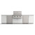 Urban Bonfire Tundra 36" Classics Collection Outdoor Kitchen | Custom trim kits for compatibility with major outdoor appliance brands and models. See the Compatibility Chart for more details