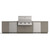 Urban Bonfire Tundra 42" Classics Collection Outdoor Kitchen | Designed for easy access and installation to outside services such as electrical, gas and plumbing