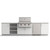Urban Bonfire Ridge 36-Inch Classics Collection Outdoor Kitchen | Custom trim kits for compatibility with major outdoor appliance brands and models. See the Compatibility Chart for more details