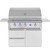 American Made Grills Estate 42-Inch Freestanding Gas Grill | Commercial Grade #304 Stainless Steel