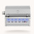 American Made Grills Ovation 42-Inch Freestanding Hybrid Grill | 16-Gauge Double-Lined Hood w/ Spring Assist