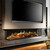 NetZero E-One 160 Gen 2 Electric Fireplace | The E-one is an American-made luxury electric fireplace with an ultra-realistic fire that brings depth to the fire that will have you forgetting it’s plugged into the wall.