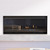 Escea LR1000 40-Inch Electric Fireplace with Black Glass | A pure, uninterrupted ribbon of flame flickers over a bed of black glass – a combination that creates a striking contrast and dramatic flame display.