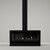 Escea LR1000 40-Inch Freestanding Electric Fireplace | Stripped back to its most minimalist form, the ultra-modern LRFS Series is made for maximum flame impact.