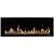 Modern Flames Orion Slim Series 60" Electric Fireplace | Built-in Touch Controls