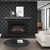 Dimplex Deluxe 45-Inch Electric Firebox | Includes a powerful fan-forced heater designed to heat a room up to 400 square feet, providing supplemental heat when required