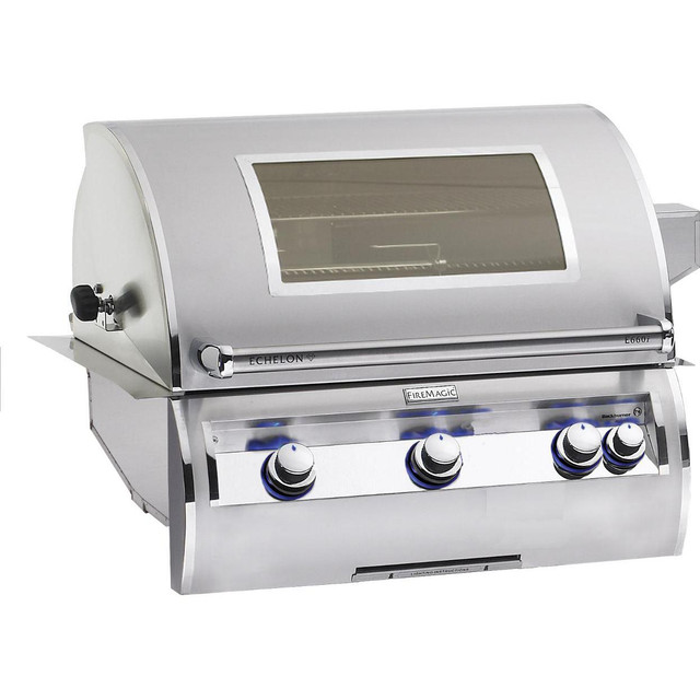 Fire Magic Echelon Diamond E660i Built-In 30" Gas Grill with Analog Thermometer and Magic View Window