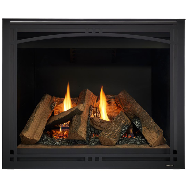 Majestic Meridian Platinum 36" Top/Rear Direct Vent Gas Fireplace
