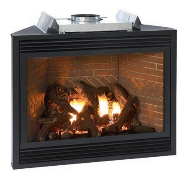 Empire Tahoe Direct-Vent Fireplace Luxury 42" - Multi-Function Control