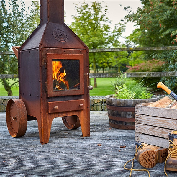 RB73 Outdoor Wood burning Fireplaces | Embers Living