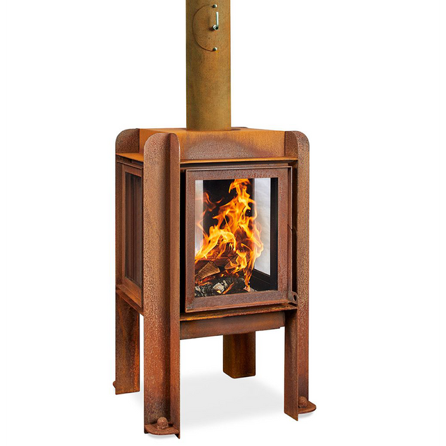RB73 Fennek 50 Outdoor Wood Burning Fireplace