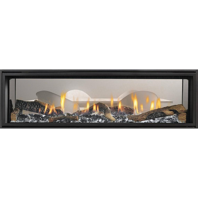 Heat N Glo 48" See-Through Mezzo Top Direct Vent Fireplace