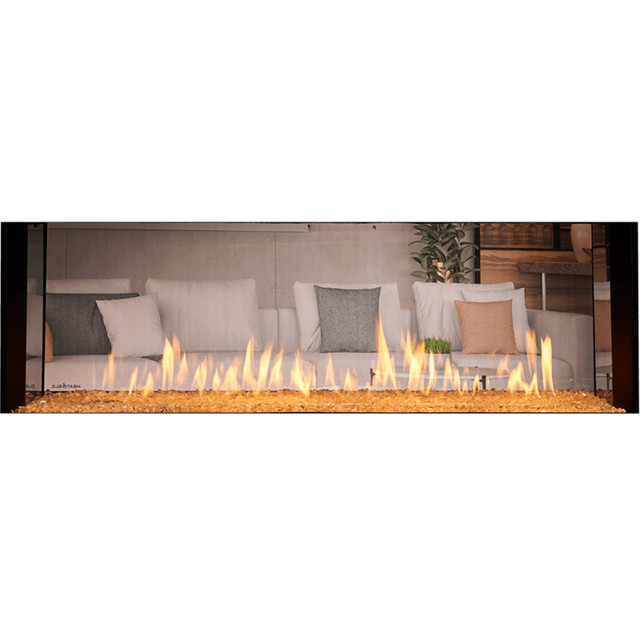 Heat N Glo 72" See Through Primo II Direct Vent Gas Fireplace