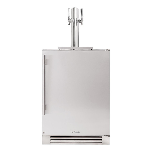 True 24" Dual Tap Beverage Dispenser