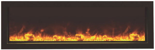 Amantii Panorama Series Deep 72" Built-In Electric Fireplace