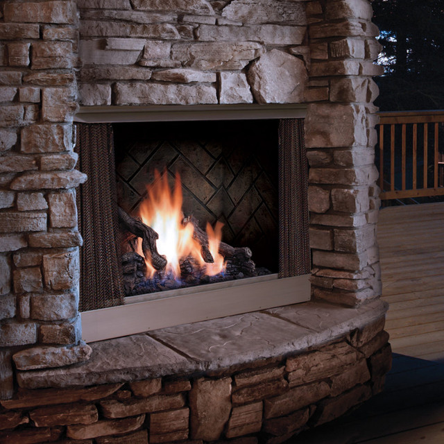 Barbara Jean Outdoor Fireplace