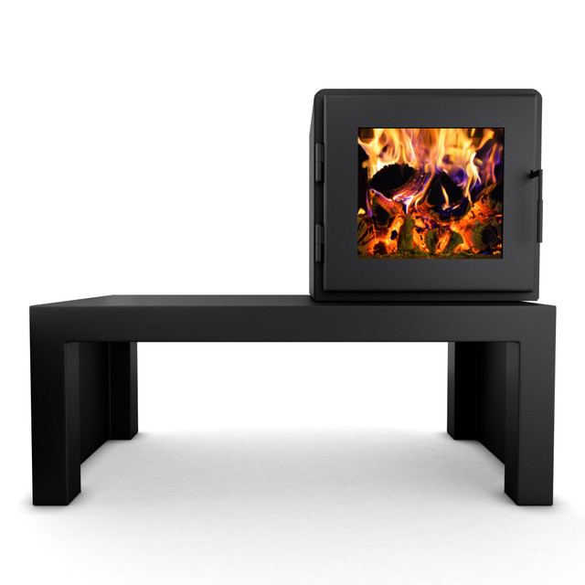 MF Fire Nova 2 Wood Burning Stove with Bench
