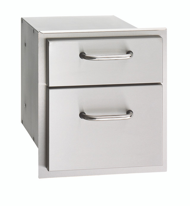 American Outdoor Grill Premium Double Drawer