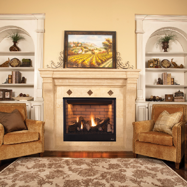 Superior 45" Traditional Gas Direct Vent Fireplace