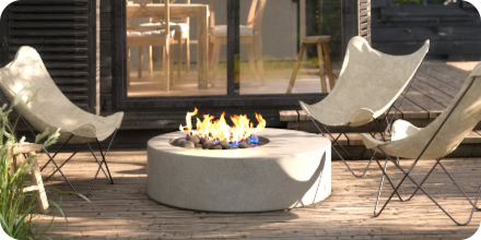 Fire Pits & Tables - Menu image