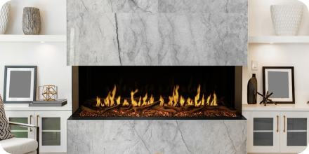 Electric Fireplaces - Menu image